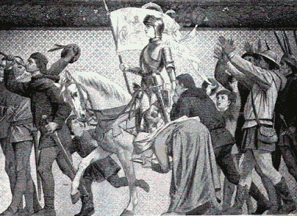 Joan entering Orleans