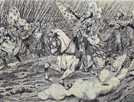 Henry IV at the Battle of Ivry
