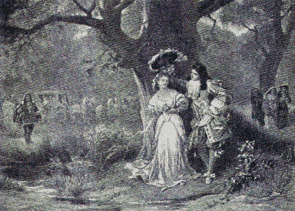 Louis XIV. and Mademoiselle