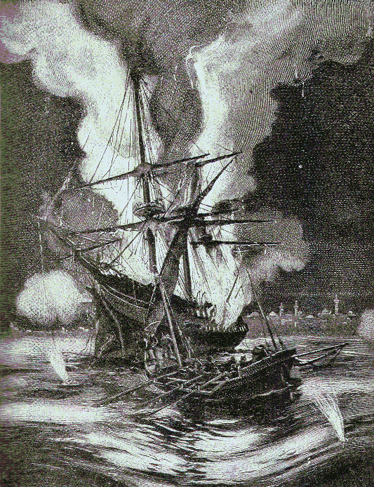 Burning of the Philadelphia