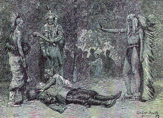 Smith and Pocahontas