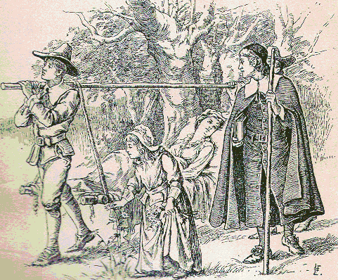 Carrying Mrs. Hooker to Hartford