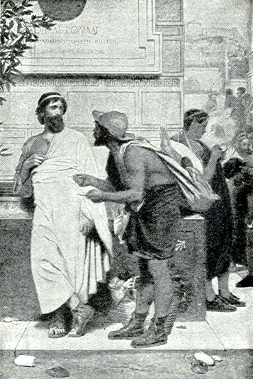 [Illustration] from Famous Men of Greece by John Haaren