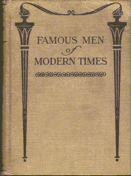 [Book Cover] from Famous Men of Modern Times by John Haaren