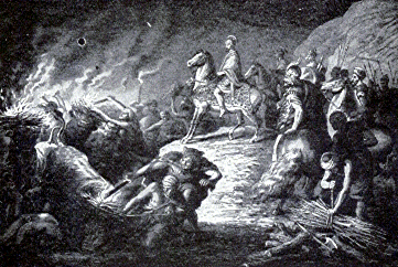 Hannibal escaping Fabius