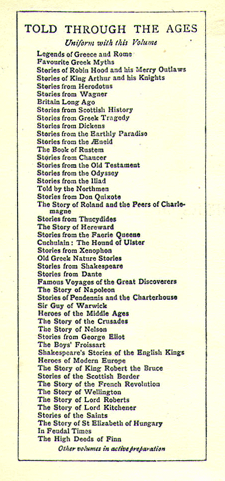 [Series Page] from Stories of the Saints by Grace Hall