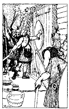 [Illustration] from Viking Tales by Jennie Hall