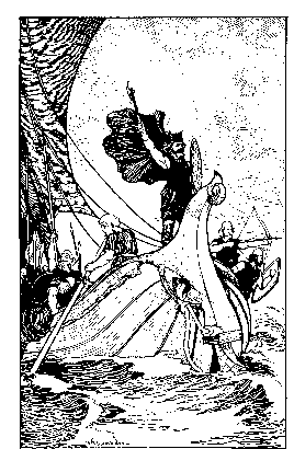 [Illustration] from Viking Tales by Jennie Hall