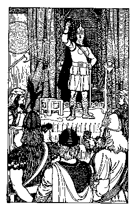 [Illustration] from Viking Tales by Jennie Hall