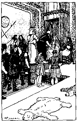 [Illustration] from Viking Tales by Jennie Hall