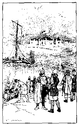 [Illustration] from Viking Tales by Jennie Hall