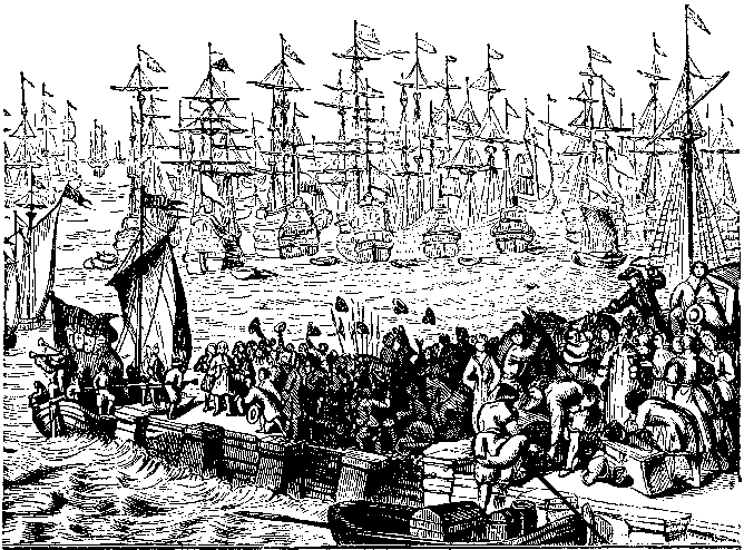 [Illustration] from The Story of England by S. B. Harding