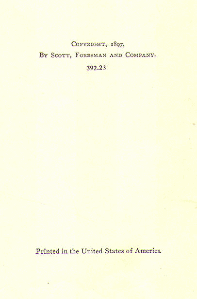 [Copyright Page] from Greek Gods and Heroes by S. B. Harding