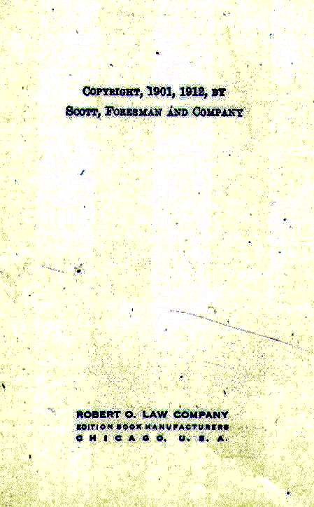 [Copyright Page] from The Story of the Middle Ages by S. B. Harding