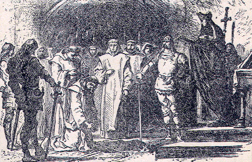 Merovingian King deposed