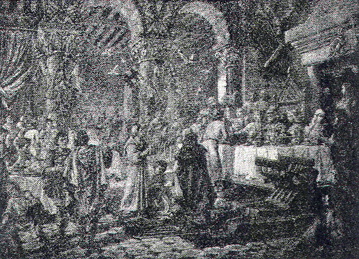 Twelfth century feast