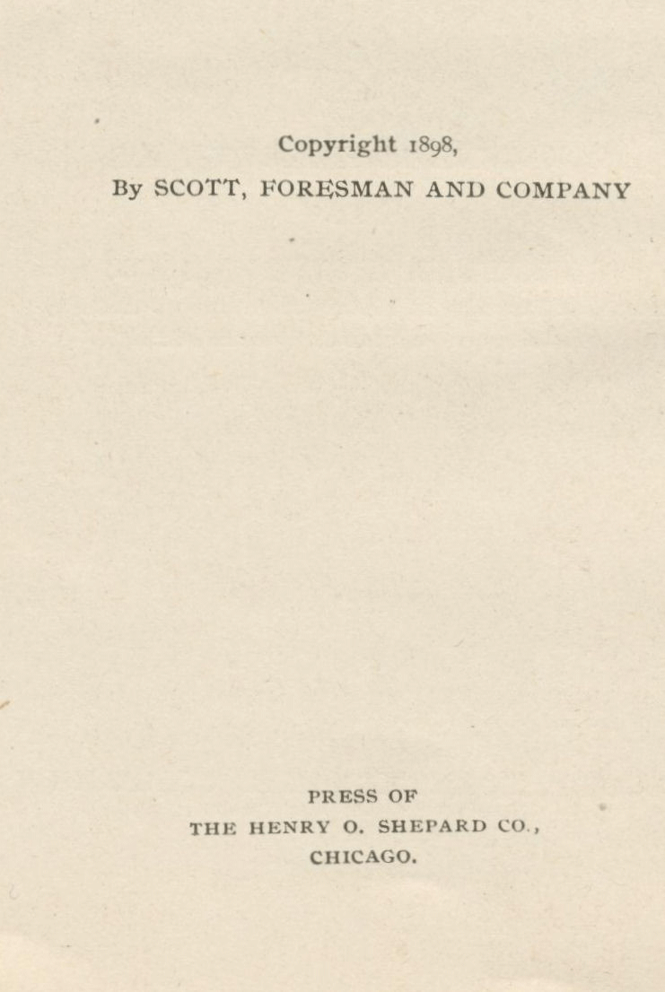 [Copyright Page] from City of the Seven Hills by S. B. Harding