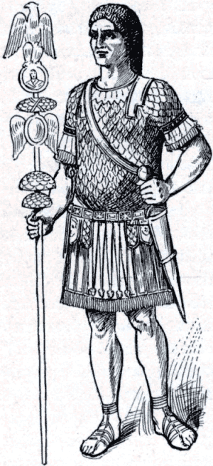 [Illustration] from City of the Seven Hills by S. B. Harding