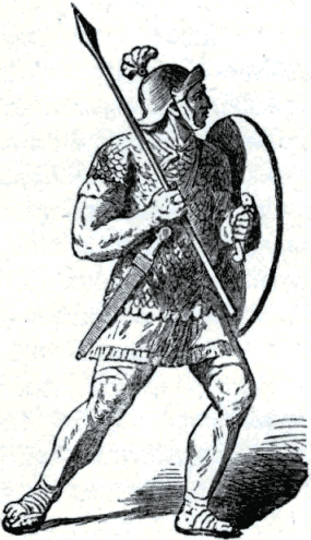 [Illustration] from City of the Seven Hills by S. B. Harding