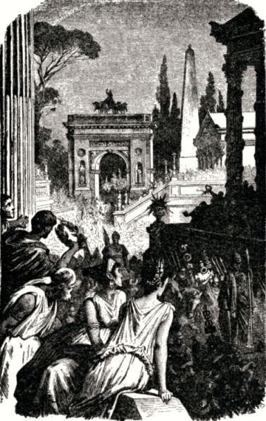 [Illustration] from City of the Seven Hills by S. B. Harding