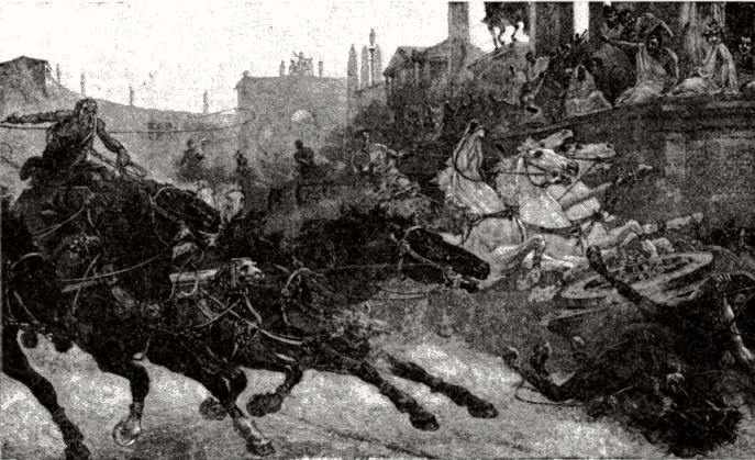 [Illustration] from City of the Seven Hills by S. B. Harding