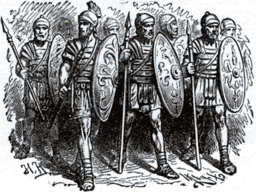 [Illustration] from City of the Seven Hills by S. B. Harding