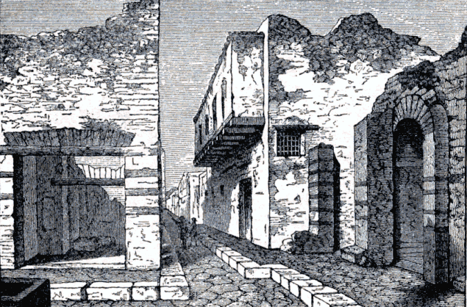 [Illustration] from City of the Seven Hills by S. B. Harding