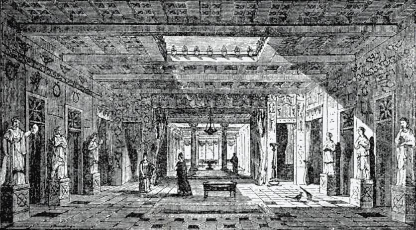 [Illustration] from City of the Seven Hills by S. B. Harding