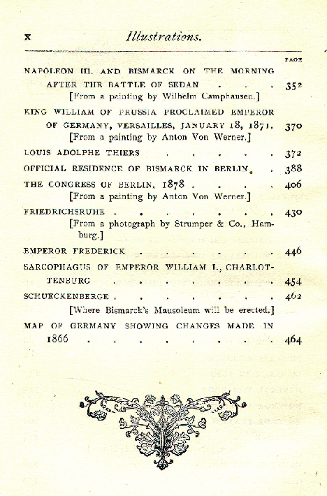 [Illustrations, Page 2 of 2] from Bismarck and German Empire by J. W. Headlam