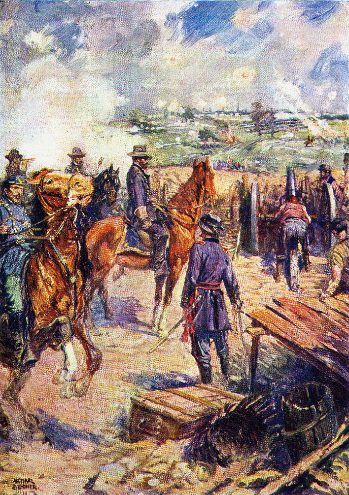 [Illustration] from On the Trail of Grant and Lee by Frederick T. Hill