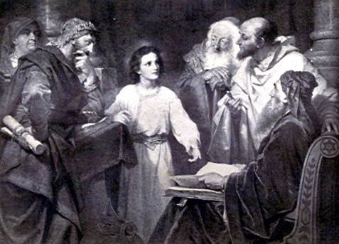 christ in the temple