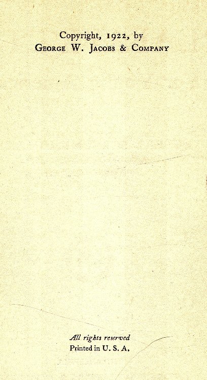 [Copyright Page] from Lafayette for Young Americans by Rupert Holland