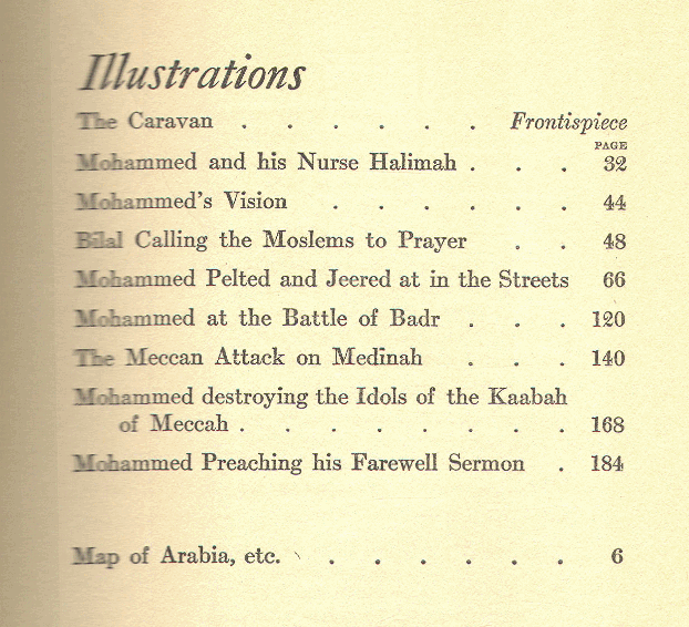 [Illustrations] from The Story of Mohammed by Edith Holland