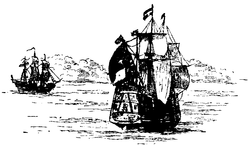 [Illustration] from Peeps at History - Canada by Beatrice Home