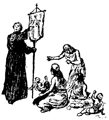 [Illustration] from Peeps at History - Canada by Beatrice Home