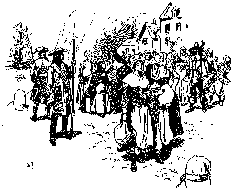 [Illustration] from Peeps at History - Canada by Beatrice Home