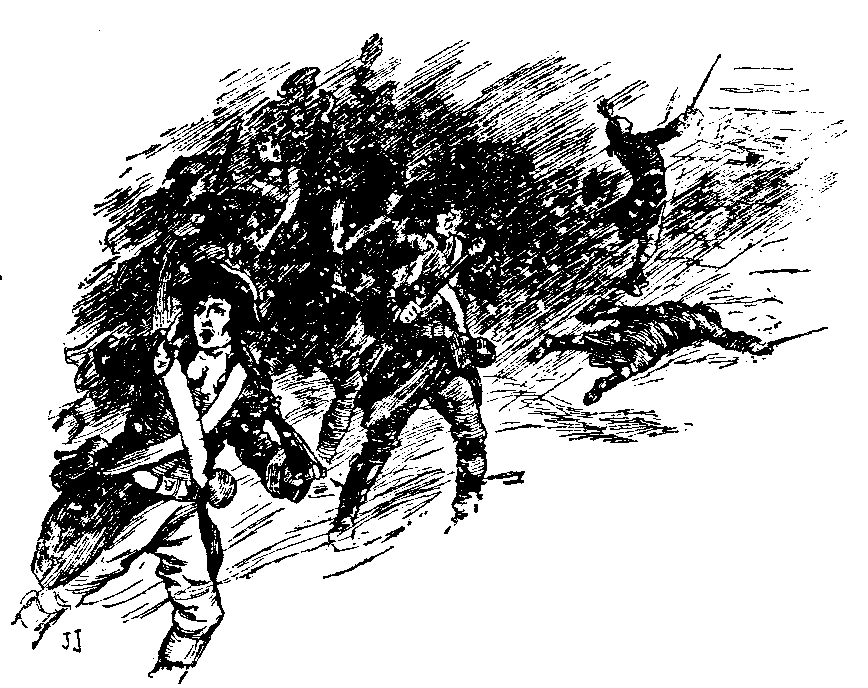 [Illustration] from Peeps at History - Canada by Beatrice Home