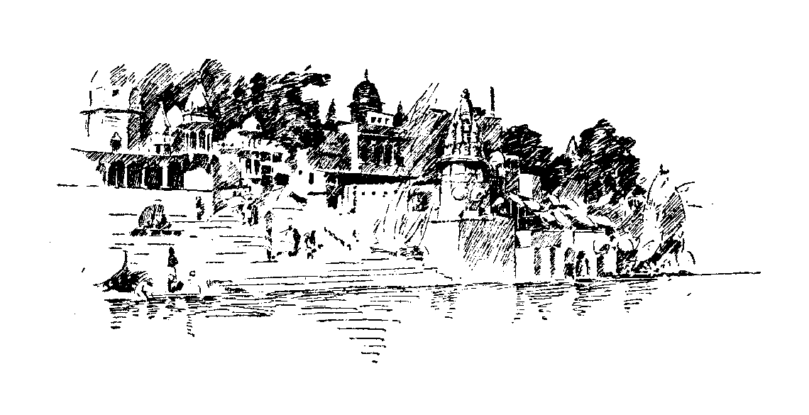 [Illustration] from Peeps at History - India by Beatrice Home