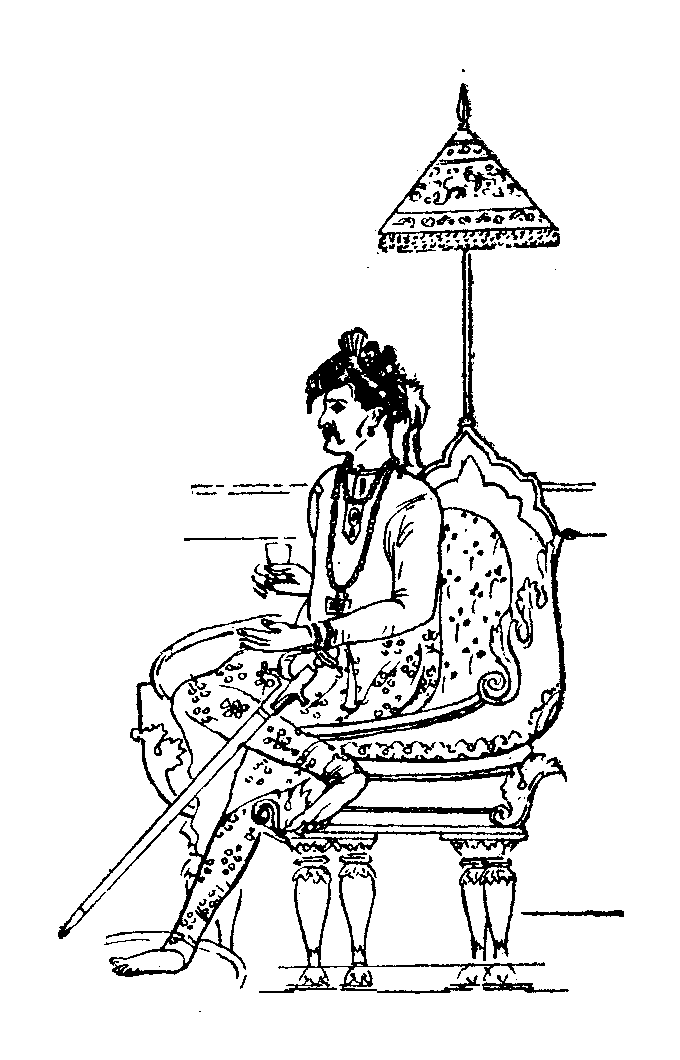 [Illustration] from Peeps at History - India by Beatrice Home