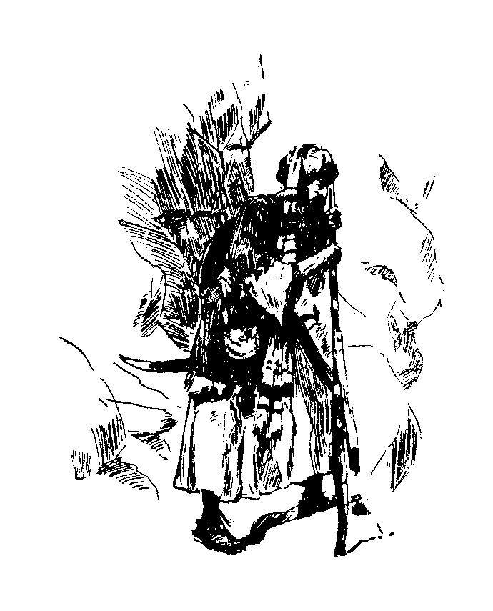 [Illustration] from Peeps at History - India by Beatrice Home