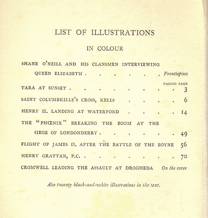 [Illustrations] from Peeps at History - Ireland by Beatrice Home