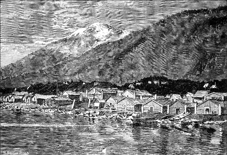 Indian village of Sitka