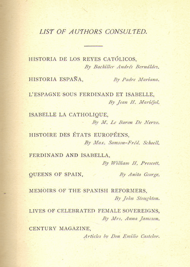 [Illustrations] from Isabella of Castile by O. O. Howard