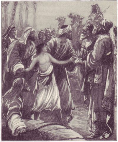 Joseph sold as a slave