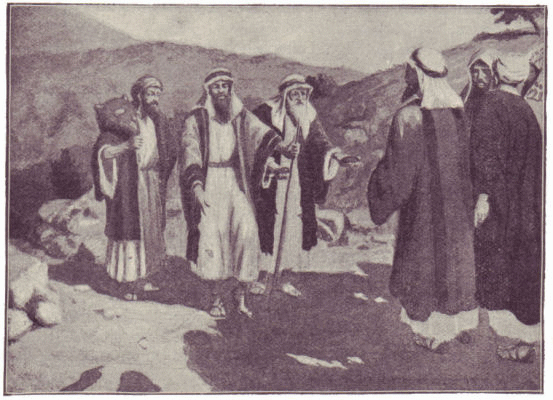 The Gibeonites come to Joshua