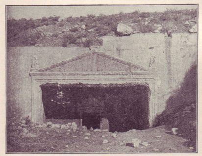 Tomb near Jeruslaem called 'The Tomb of the Judges