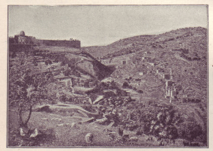 The wall of Jerusalem as it now is