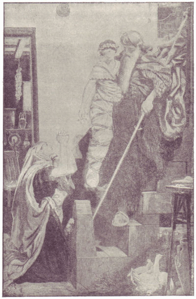 Elijah brings the boy to his mother