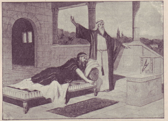 The shadow on the dial goes back