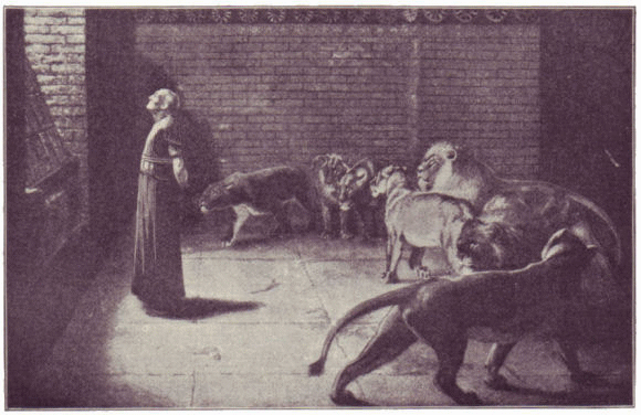 Daniel in the Lion's den